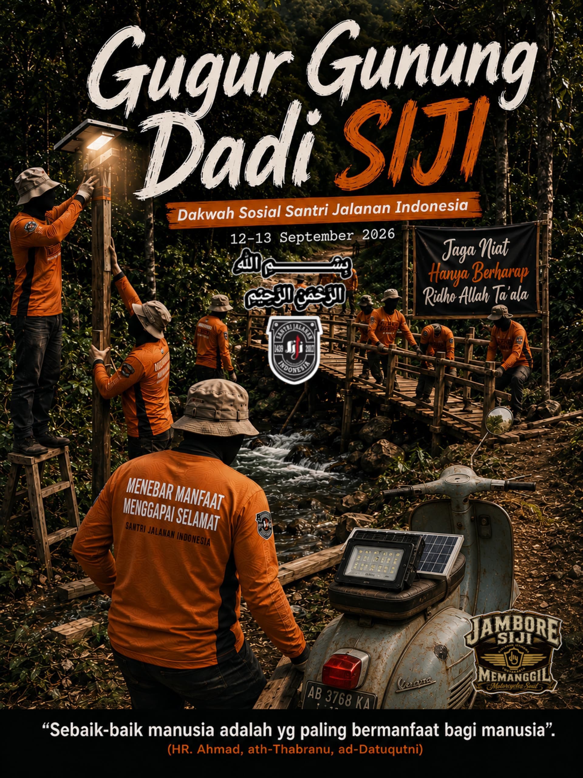 Jambore Santri Jalanan Indonesia #1