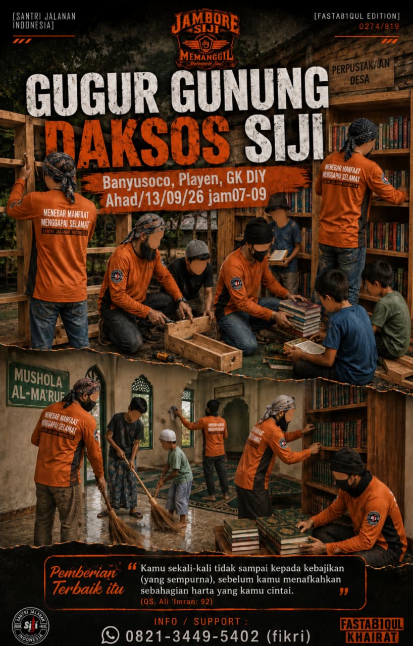 Jambore Santri Jalanan Indonesia #1