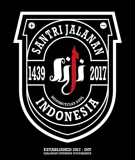 Logo Santri Jalanan Indonesia, established 2017 DIY